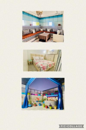 Appartement Riad style-Sky view Au centre ville, internet Fibre, canal plus, chaînes internationales